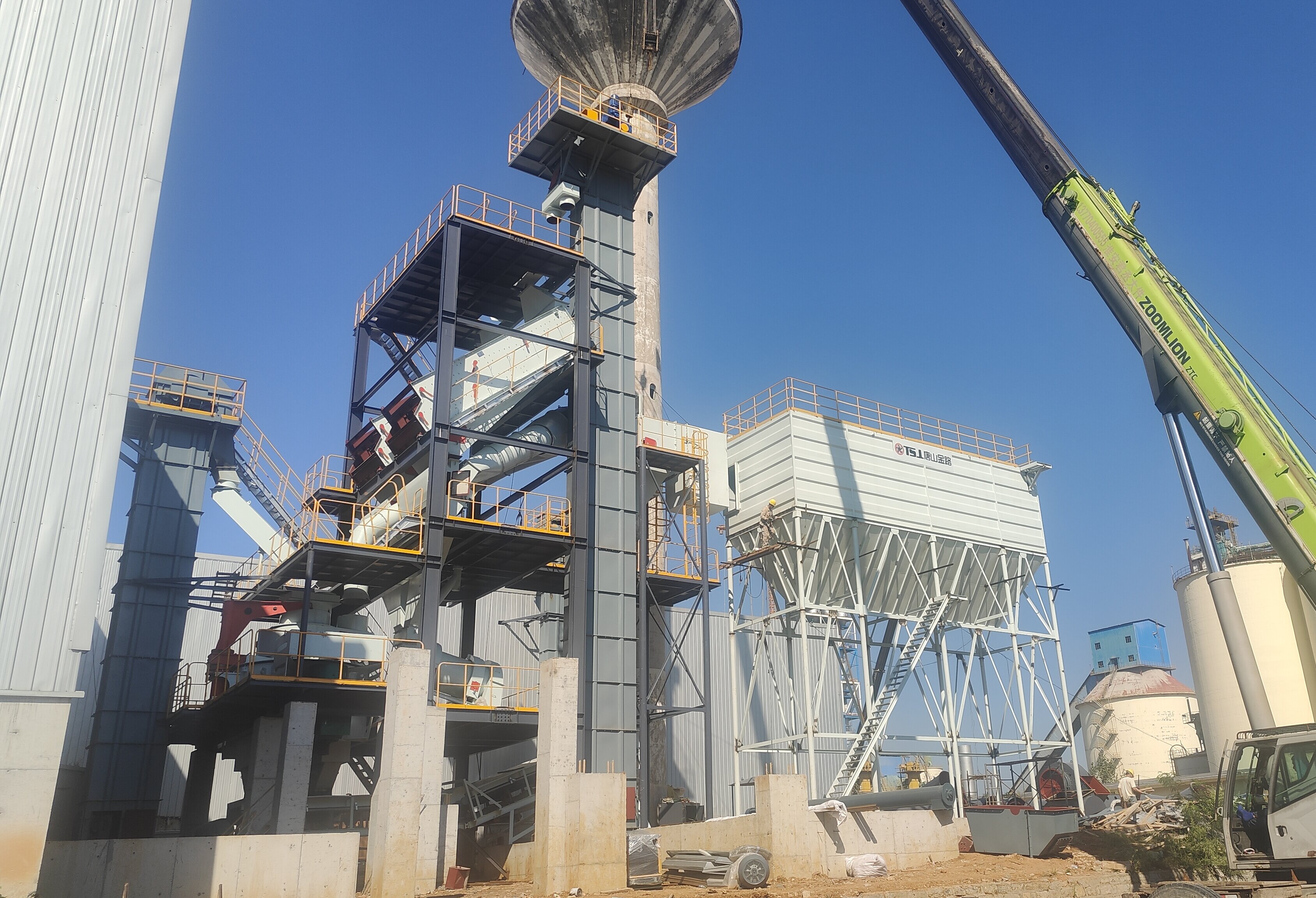 干法制砂樓：石粉變砂，細度與含粉率精準調(diào)控